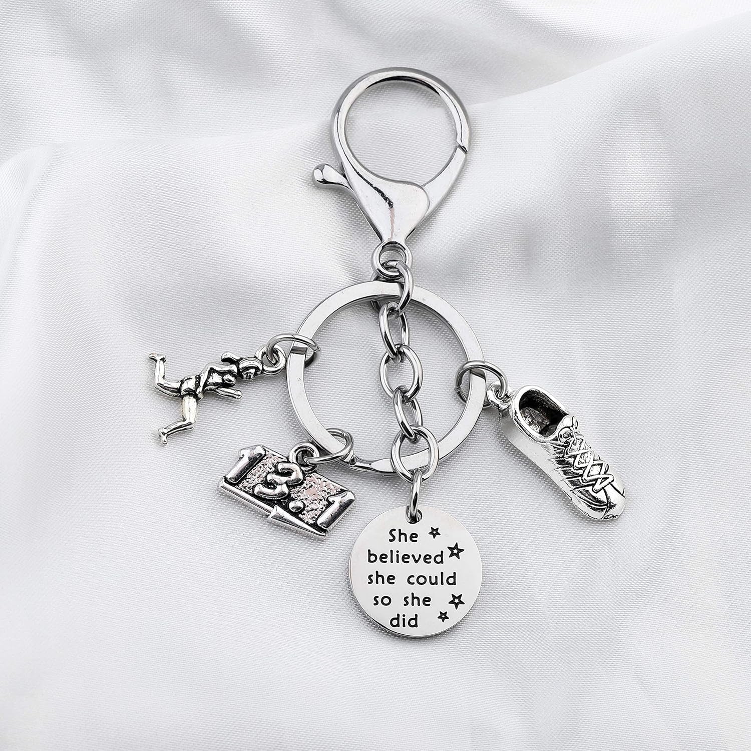 Runner Gifts Running Gift Runner Keychain Jewelry Running Gifts
